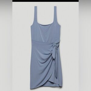 ARITZIA SATURN MINI DENIM BLUE SIZE SMALL